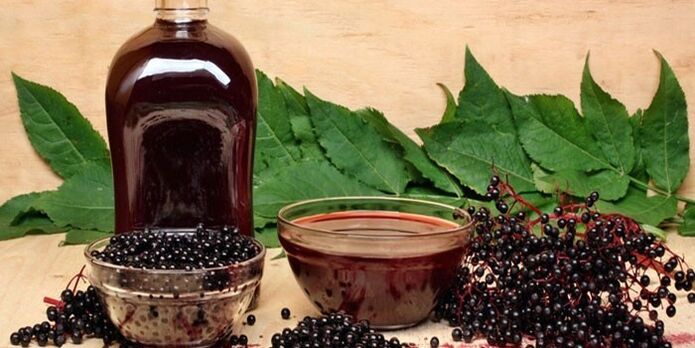 ทิงเจอร์ Elderberry สำหรับการรักษาโรคกระดูกพรุนที่ปากมดลูก